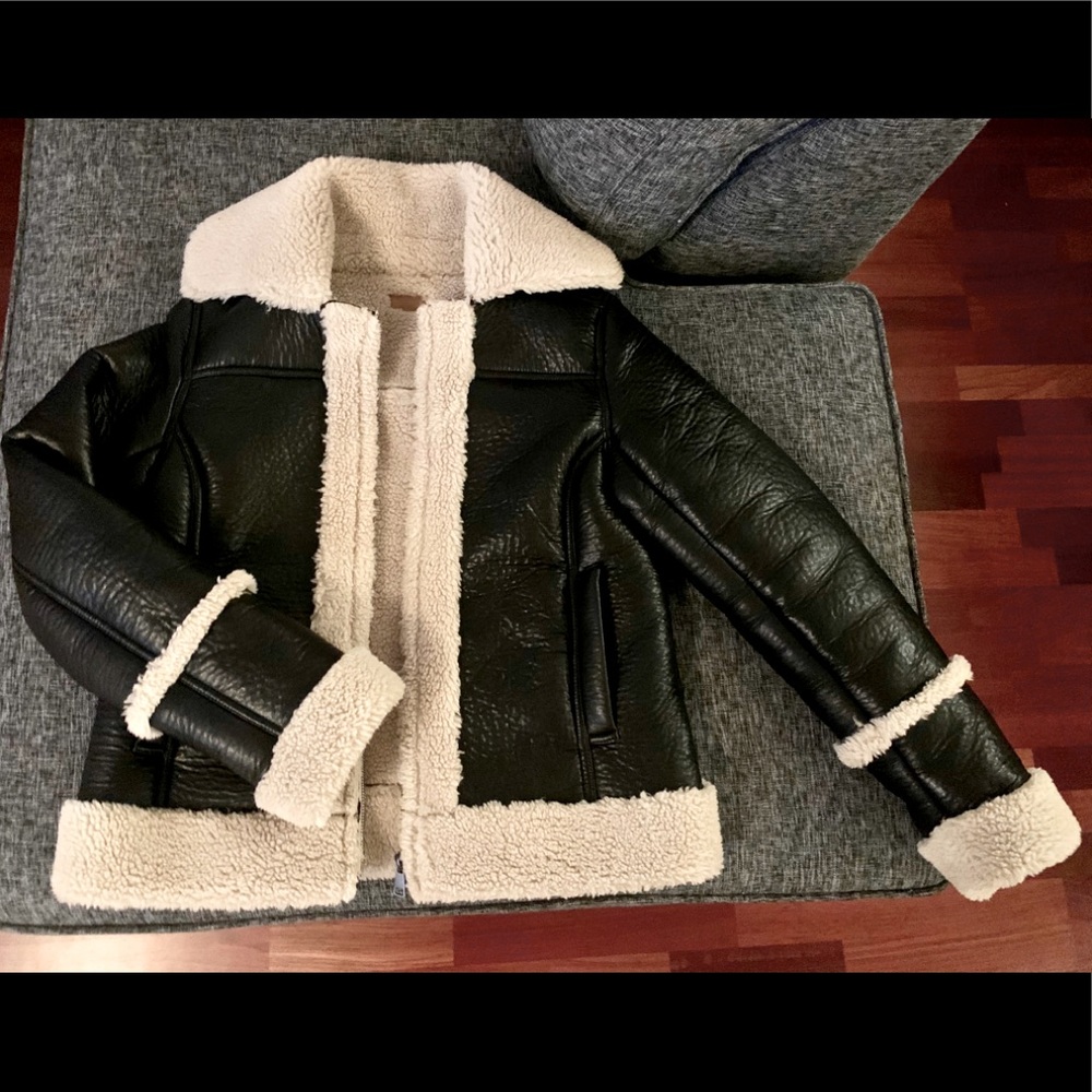 Vegan Leather Jacket - Picture 5 of 5